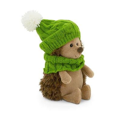 Prickle The Hedgehog With Green Hat and scarf