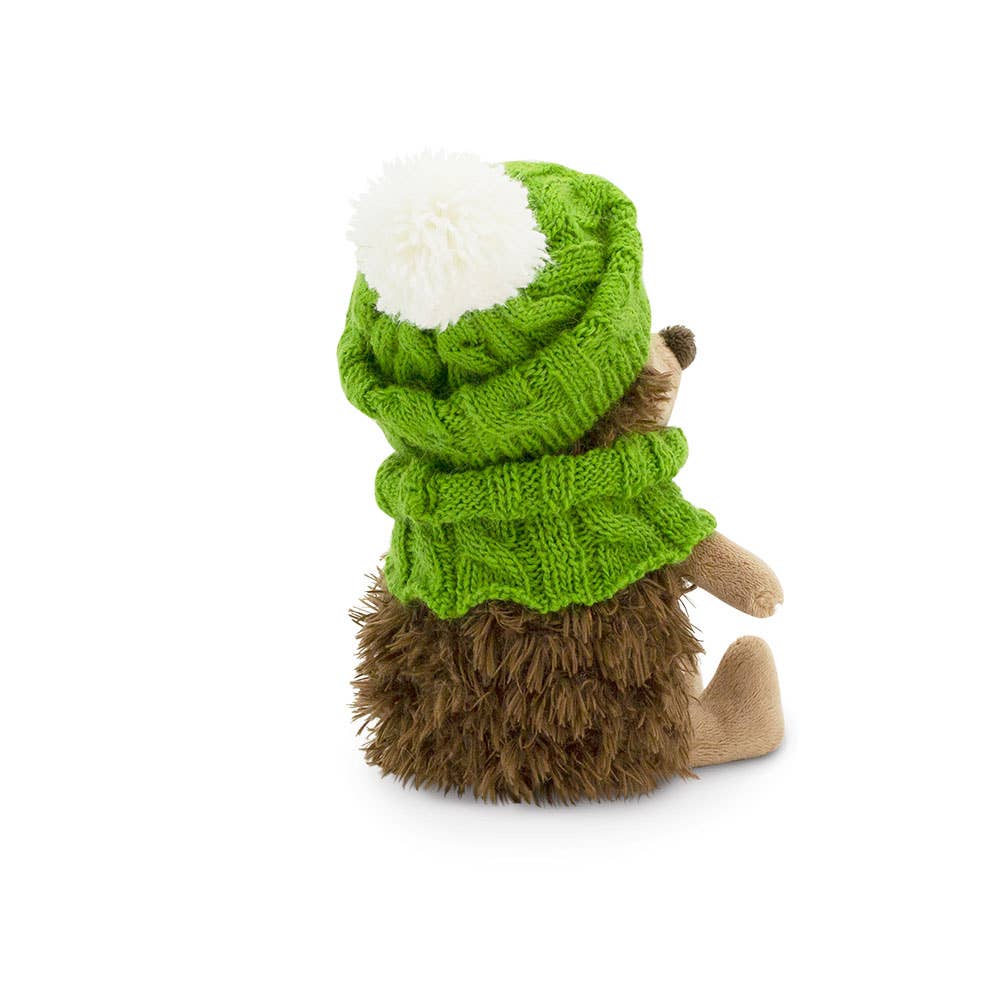 Prickle The Hedgehog With Green Hat and scarf