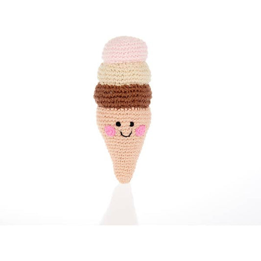 Neapolitan Ice Cream Rattle